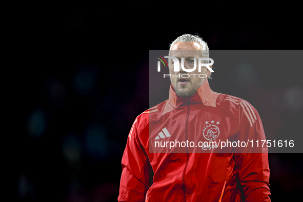 AFC Ajax Amsterdam goalkeeper Remko Pasveer plays during the match between Ajax and Maccabi Tel Aviv at the Johan Cruijff ArenA for the UEFA...