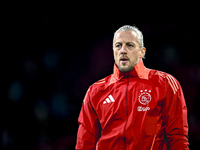 AFC Ajax Amsterdam goalkeeper Remko Pasveer plays during the match between Ajax and Maccabi Tel Aviv at the Johan Cruijff ArenA for the UEFA...