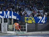 Supporters of S.S. Lazio during the UEFA Europa League 2024/25 League Phase MD4 match between S.S. Lazio and F.C. Porto at Olympic Stadium i...