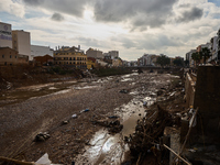 Devastating scenes from the Paiporta flood , Spain, on november 07, 2024. (