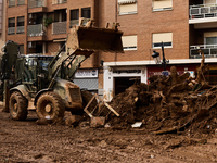 Devastating scenes from the Paiporta flood , Spain, on november 07, 2024. (