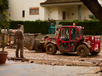 Devastating scenes from the Paiporta flood , Spain, on november 07, 2024. (