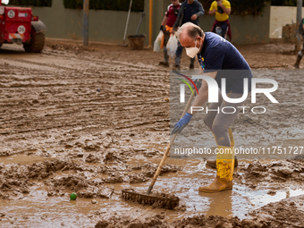 Devastating scenes from the Paiporta flood , Spain, on november 07, 2024. (