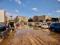 Devastating scenes from the Paiporta flood , Spain, on november 07, 2024. (