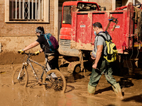 Devastating scenes from the Paiporta flood , Spain, on november 07, 2024. (