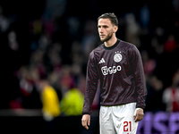 AFC Ajax Amsterdam midfielder Branco van den Boomen plays during the match between Ajax and Maccabi Tel Aviv at the Johan Cruijff ArenA for...