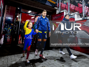 Fenerbahce forward Dusan Tadic plays during the match between AZ and Fenerbahce at the AFAS Stadium for the UEFA Europa League - League phas...