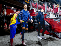 Fenerbahce forward Dusan Tadic plays during the match between AZ and Fenerbahce at the AFAS Stadium for the UEFA Europa League - League phas...