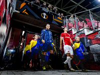 Fenerbahce forward Edin Dzeko plays during the match between AZ and Fenerbahce at the AFAS Stadium for the UEFA Europa League - League phase...