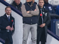 Scott Parker manages Burnley during the Sky Bet Championship match between West Bromwich Albion and Burnley at The Hawthorns in West Bromwic...