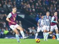 Maxime Esteve of Burnley is in action during the Sky Bet Championship match between West Bromwich Albion and Burnley at The Hawthorns in Wes...