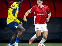 AZ Alkmaar forward Mayckel Lahdo plays during the match between AZ and Fenerbahce at the AFAS Stadium for the UEFA Europa League - League ph...