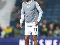 #11, Jaidon Anthony of Burnley warms up during the Sky Bet Championship match between West Bromwich Albion and Burnley at The Hawthorns in W...