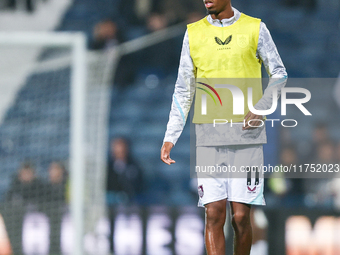 #11, Jaidon Anthony of Burnley warms up during the Sky Bet Championship match between West Bromwich Albion and Burnley at The Hawthorns in W...