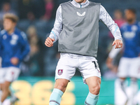 #14, Connor Roberts of Burnley warms up during the Sky Bet Championship match between West Bromwich Albion and Burnley at The Hawthorns in W...