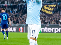 Taty Castellanos of SS Lazio looks dejected during the UEFA Europa League 2024/25 League Phase MD4 match between SS Lazio and FC Porto at St...