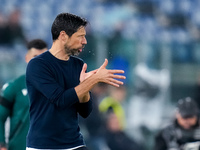 Vitor Bruno head coach of FC Porto gestures during the UEFA Europa League 2024/25 League Phase MD4 match between SS Lazio and FC Porto at St...