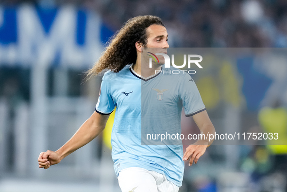 Matteo Guendouzi of SS Lazio during the UEFA Europa League 2024/25 League Phase MD4 match between SS Lazio and FC Porto at Stadio Olimpico o...