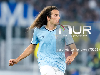 Matteo Guendouzi of SS Lazio during the UEFA Europa League 2024/25 League Phase MD4 match between SS Lazio and FC Porto at Stadio Olimpico o...