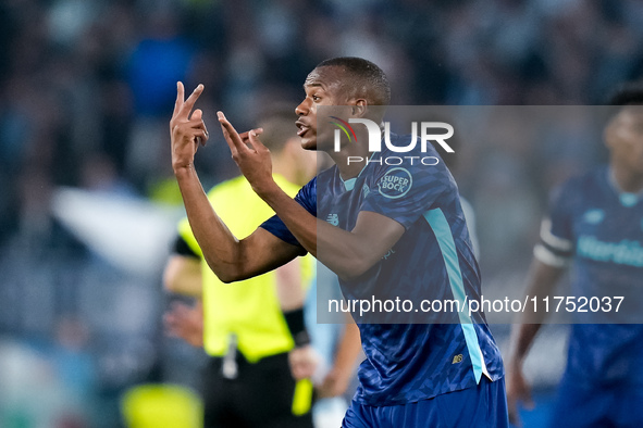 Tiago Djalo' of FC Porto gestures during the UEFA Europa League 2024/25 League Phase MD4 match between SS Lazio and FC Porto at Stadio Olimp...