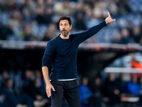 Vitor Bruno head coach of FC Porto gestures during the UEFA Europa League 2024/25 League Phase MD4 match between SS Lazio and FC Porto at St...