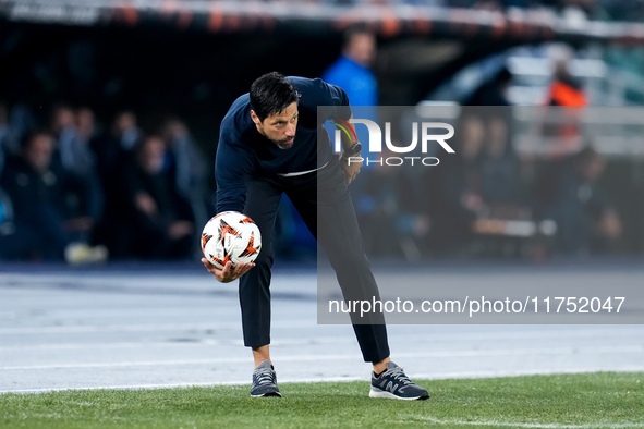 Vitor Bruno head coach of FC Porto looks on during the UEFA Europa League 2024/25 League Phase MD4 match between SS Lazio and FC Porto at St...