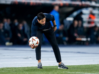 Vitor Bruno head coach of FC Porto looks on during the UEFA Europa League 2024/25 League Phase MD4 match between SS Lazio and FC Porto at St...