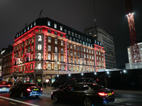 The Fortnum and Mason store stands in Piccadilly, London, on November 7, 2024. (