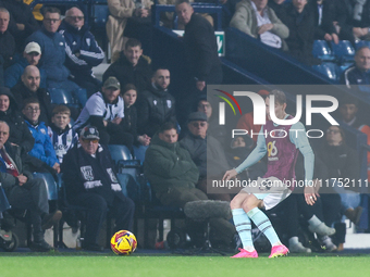 Connor Roberts of Burnley participates in the Sky Bet Championship match between West Bromwich Albion and Burnley at The Hawthorns in West B...