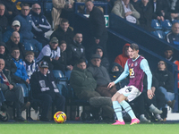 Connor Roberts of Burnley participates in the Sky Bet Championship match between West Bromwich Albion and Burnley at The Hawthorns in West B...