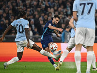 Fabio Vieira of F.C. Porto plays during the UEFA Europa League 2024/25 League Phase MD4 match between S.S. Lazio and F.C. Porto at Olympic S...