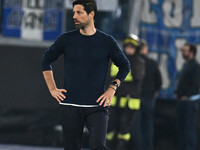 Vitor Bruno coaches F.C. Porto during the UEFA Europa League 2024/25 League Phase MD4 match between S.S. Lazio and F.C. Porto at Olympic Sta...