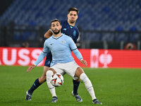 Valentin Castellanos of S.S. Lazio is in action during the UEFA Europa League 2024/25 League Phase MD4 match between S.S. Lazio and F.C. Por...