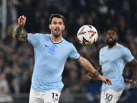 Alessio Romagnoli of S.S. Lazio is in action during the UEFA Europa League 2024/25 League Phase MD4 match between S.S. Lazio and F.C. Porto...