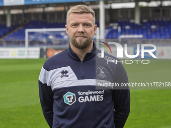 Nicky Featherstone is the Hartlepool United coach during the unveiling of the new Hartlepool United Management Team at The Prestige Group St...