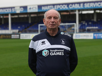 Lennie Lawrence is the newly appointed Hartlepool United manager during the unveiling of the new Hartlepool United Management Team at The Pr...