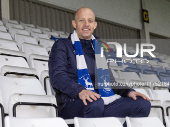 Gavin Skelton is the new Hartlepool United First team coach during the unveiling of the new Hartlepool United Management Team at The Prestig...