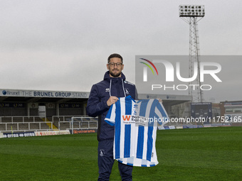 Anthony Limbrick is the new Hartlepool United Head Coach during the unveiling of the new Hartlepool United Management Team at The Prestige G...