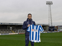 Anthony Limbrick is the new Hartlepool United Head Coach during the unveiling of the new Hartlepool United Management Team at The Prestige G...