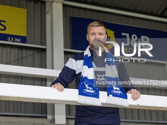 Nicky Featherstone is the Hartlepool United coach during the unveiling of the new Hartlepool United Management Team at The Prestige Group St...