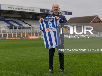 Lennie Lawrence is the newly appointed Hartlepool United manager during the unveiling of the new Hartlepool United Management Team at The Pr...