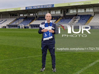 Lennie Lawrence is the newly appointed Hartlepool United manager during the unveiling of the new Hartlepool United Management Team at The Pr...