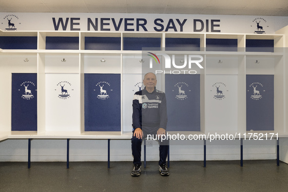 Lennie Lawrence is the newly appointed Hartlepool United manager during the unveiling of the new Hartlepool United Management Team at The Pr...