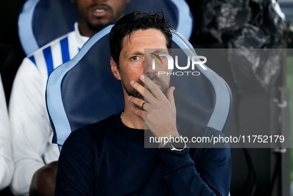 Vitor Bruno head coach of FC Porto \\during the UEFA Europa League 2024/25 League Phase MD4 match between SS Lazio and FC Porto at Stadio Ol...