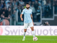 Samuel Gigot of SS Lazio during the UEFA Europa League 2024/25 League Phase MD4 match between SS Lazio and FC Porto at Stadio Olimpico on No...