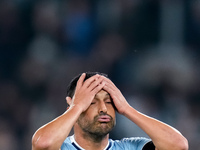 Pedro of SS Lazio looks dejected during the UEFA Europa League 2024/25 League Phase MD4 match between SS Lazio and FC Porto at Stadio Olimpi...