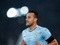 Pedro of SS Lazio looks on during the UEFA Europa League 2024/25 League Phase MD4 match between SS Lazio and FC Porto at Stadio Olimpico on...