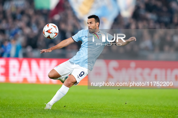 Pedro of SS Lazio during the UEFA Europa League 2024/25 League Phase MD4 match between SS Lazio and FC Porto at Stadio Olimpico on November...