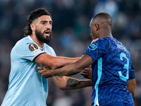 Samuel Gigot of SS Lazio and Tiago Djalo' of FC Porto during the UEFA Europa League 2024/25 League Phase MD4 match between SS Lazio and FC P...