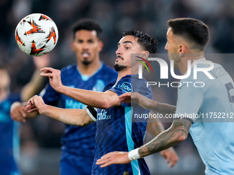 Stephen Eustaquio of FC Porto during the UEFA Europa League 2024/25 League Phase MD4 match between SS Lazio and FC Porto at Stadio Olimpico...